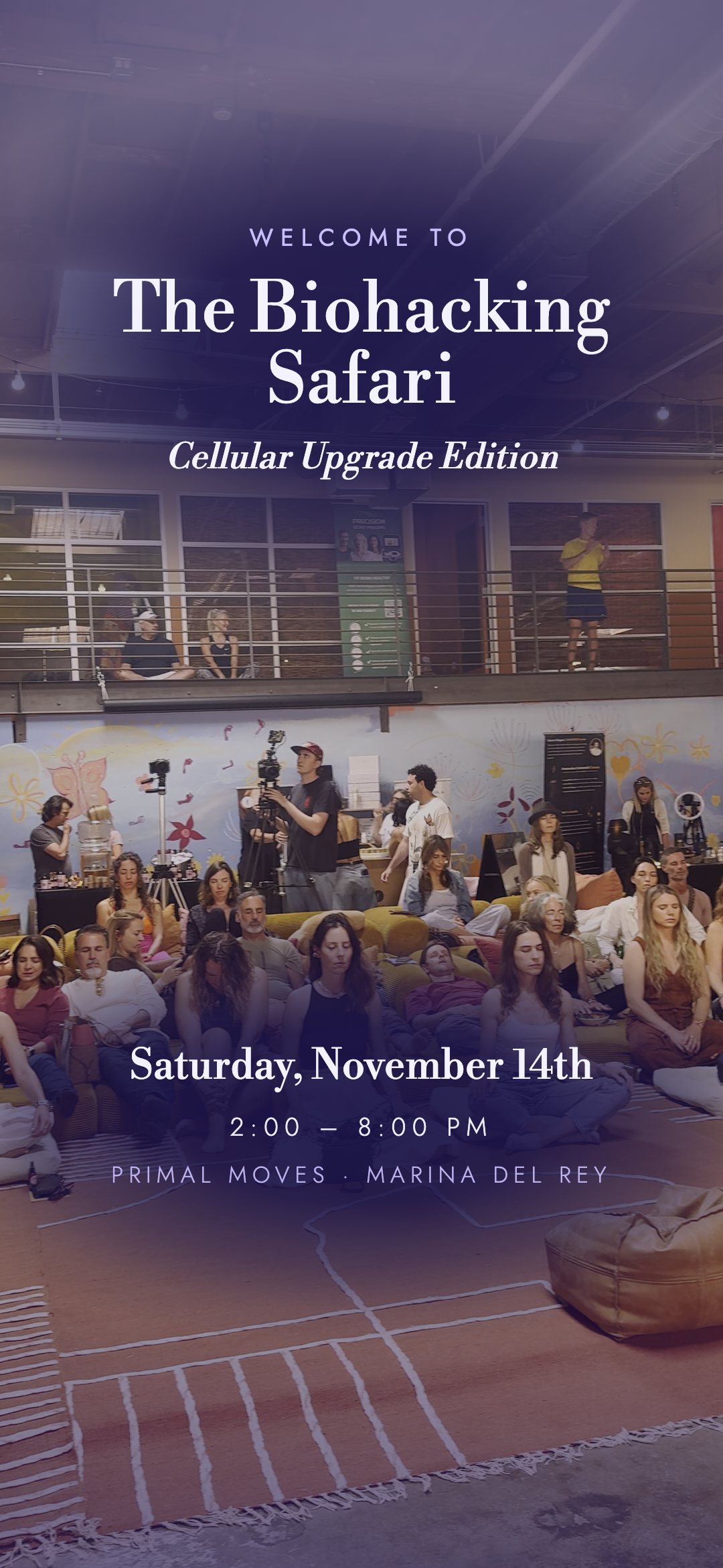 Welcome to The Biohacking Safari, Cellular Upgrade Edition